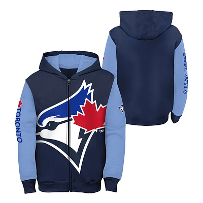 Youth Toronto Blue Jays MLB Poster Board Full Zip Hoodie