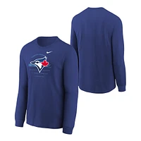 Youth Toronto Blue Jays Nike Over Arch Long Sleeve Shirt