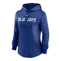 Toronto Blue Jays Nike Women's Authentic Pro Pregame Hoodie