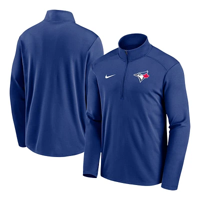 Toronto Blue Jays Nike Team Agility 1/2 Zip Long Sleeve Top