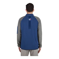 Toronto Blue Jays New Era Active 1/4 Zip Long Sleeve Top