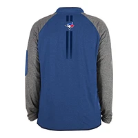 Toronto Blue Jays New Era Active 1/4 Zip Long Sleeve Top