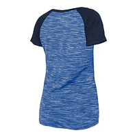 Toronto Blue Jays New Era Women's Space Dye V-Neck T Shirt