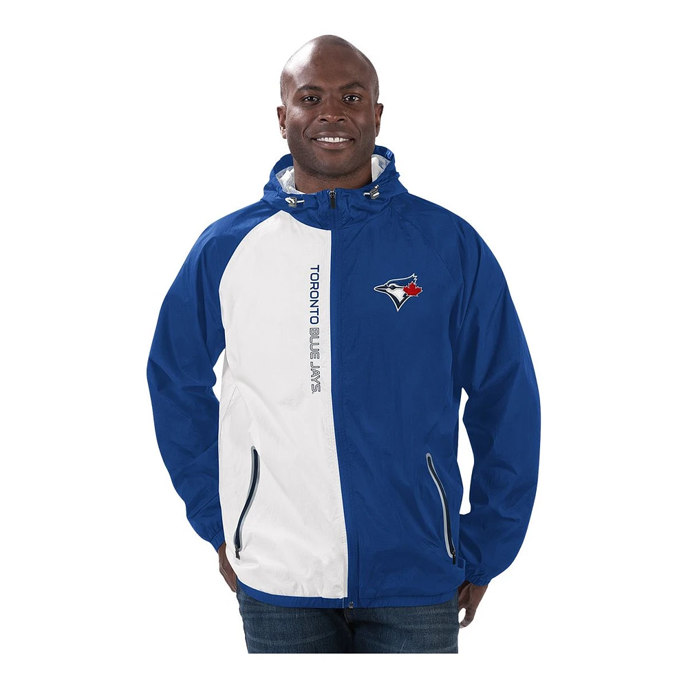 Toronto Blue Jays G-III Slugger Low Full Zip Pullover Jacket