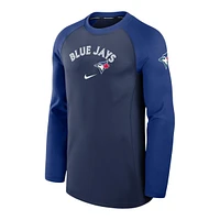 Toronto Blue Jays Nike Authentic Collection Striped Polo T Shirt