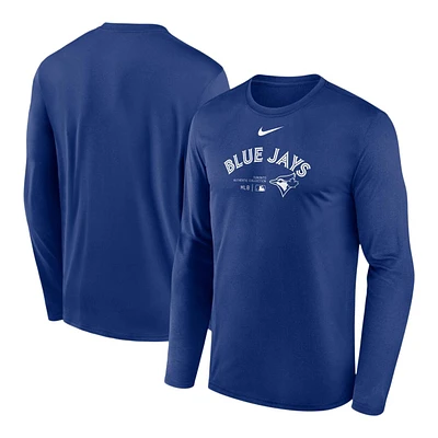 Toronto Blue Jays Nike Authentic Collection Team Issues Long Sleeve T Shirt