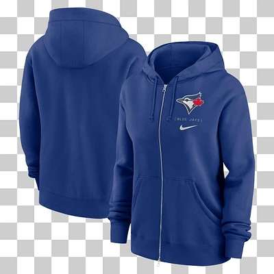 Toronto Blue Jays Nike Women's Legacy Icon Full Zip Hoodie