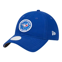 Toronto Blue Jays New Era Women's Active Circle Logo 9TWENTY Cap