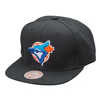 Toronto Blue Jays Mitchell & Ness Top Spot Snapback Cap