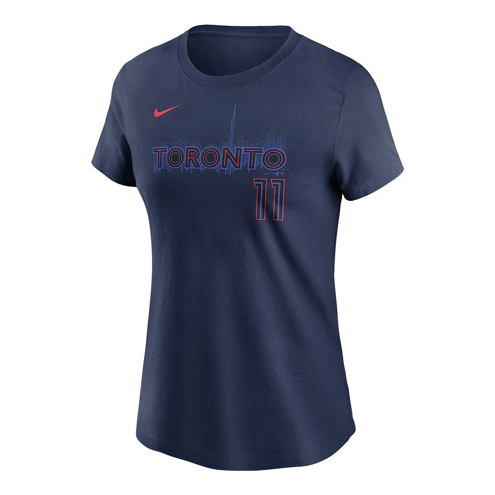 Toronto Blue Jays Nike Women's Bo Bichette City Connect T Shirt