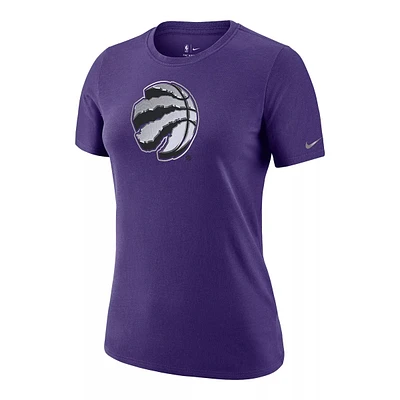 Toronto Raptors Nike Women's Earned Dri-FIT Logo T Shirt