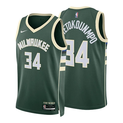 Milwaukee Bucks Nike Giannis Antetokounmpo Icon Swingman Jersey