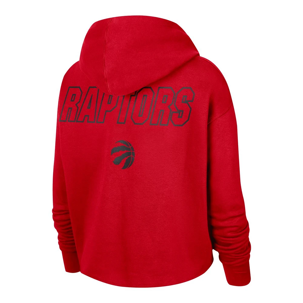 Toronto Raptors Nike Women's Courtside Pullover Hoodie