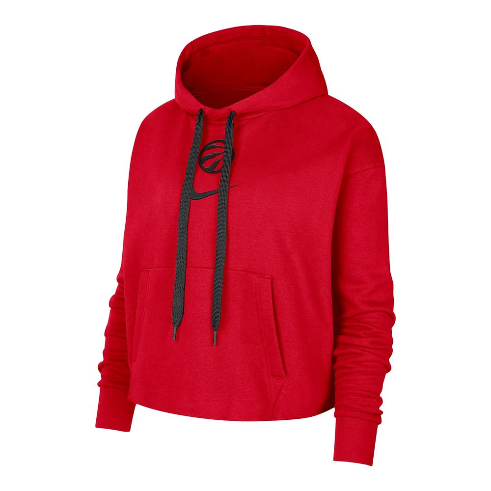 Toronto Raptors Nike Women's Courtside Pullover Hoodie