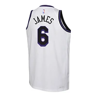 Youth Los Angeles Lakers Outerstuff LeBron James City Edition Jersey