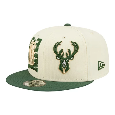 Milwaukee Bucks New Era 9Fifty Draft Cap