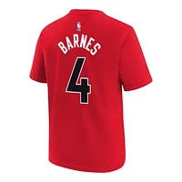 Child Toronto Raptors Nike Matt Barnes Icon Player T Shirt