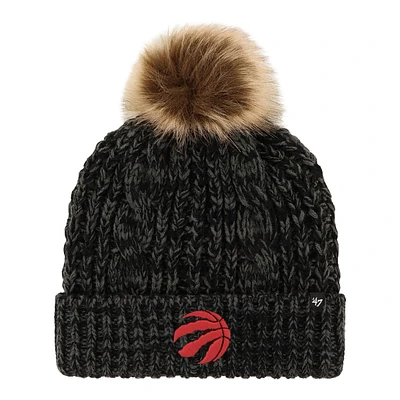 Toronto Raptors 47 Brand Women's Meeko Cuffed Pom Knit Hat