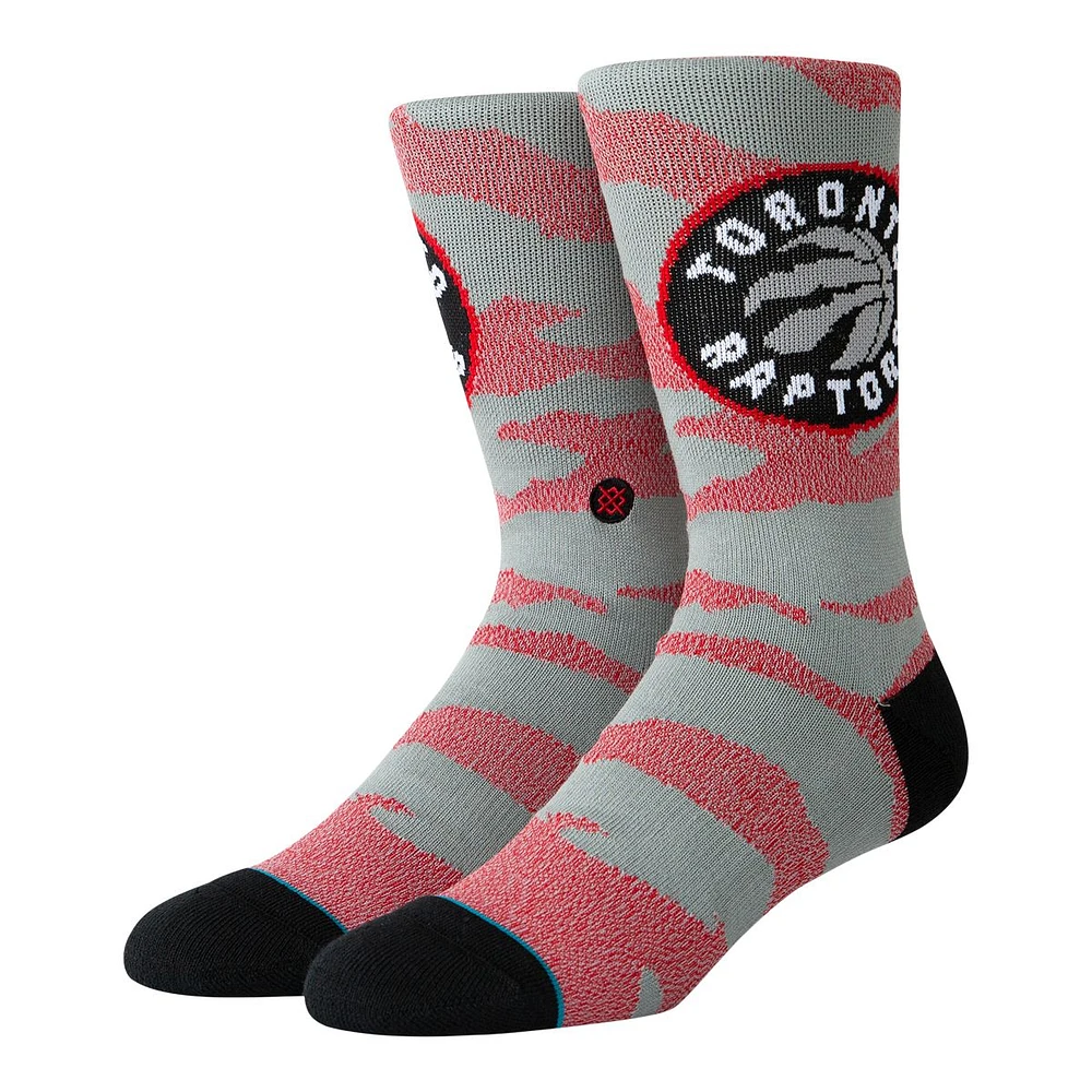 Toronto Raptors Stance Camo Melange Socks