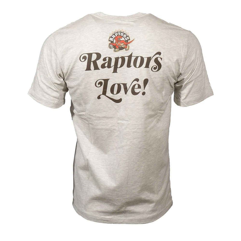 Toronto Raptors Mitchell & Ness Hardwood Classics Tough Love T Shirt