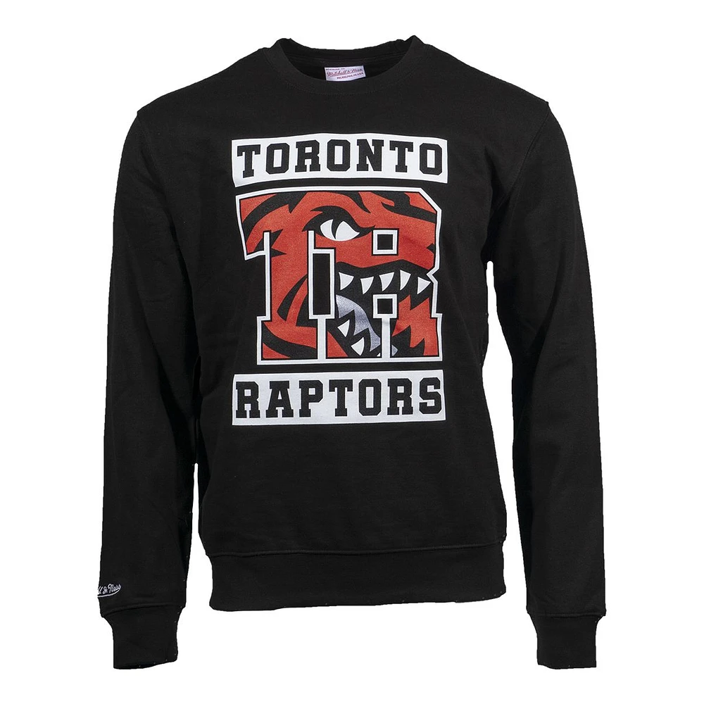 Toronto Raptors Mitchell & Ness HWC Mascot Claw Fleece Sweatshirt