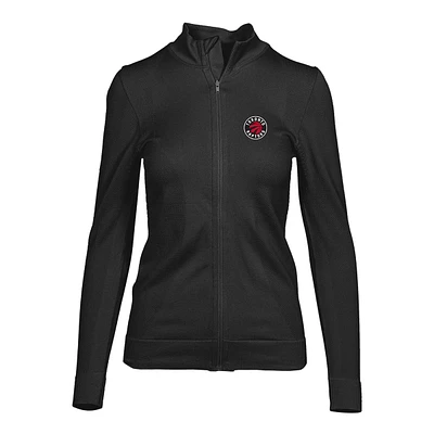 Toronto Raptors Levelwear Women's Breaker Full Zip Long Sleeve Top