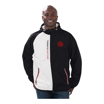 Toronto Raptors G-III Slugger Low Full Zip Hooded Jacket