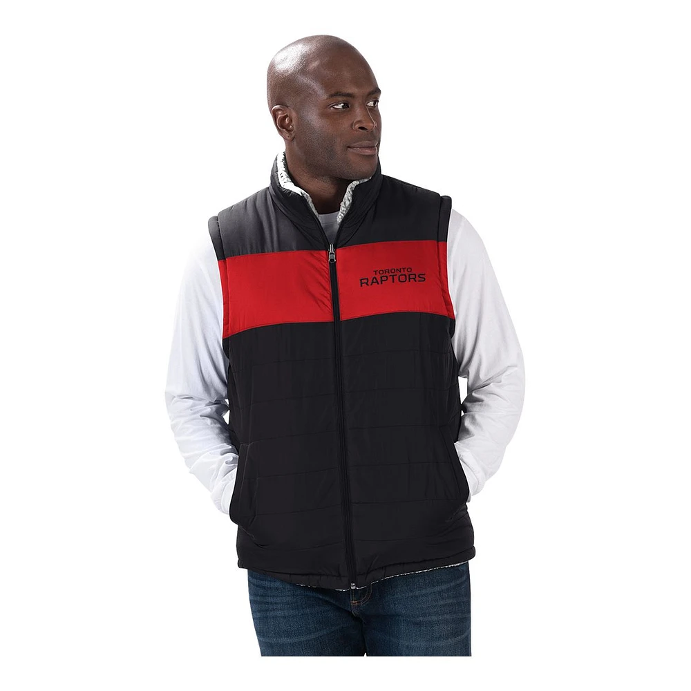 Toronto Raptors G-III Highside Reversible Vest Jacket