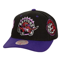 Toronto Raptors Mitchell & Ness Overbite Pro Snapback Cap