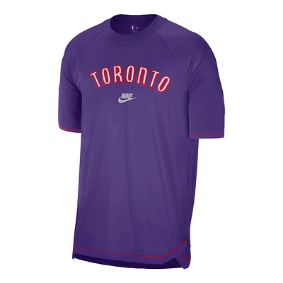 Toronto Raptors Nike Hardwood Classics 24 Dri-FIT Pregame Top