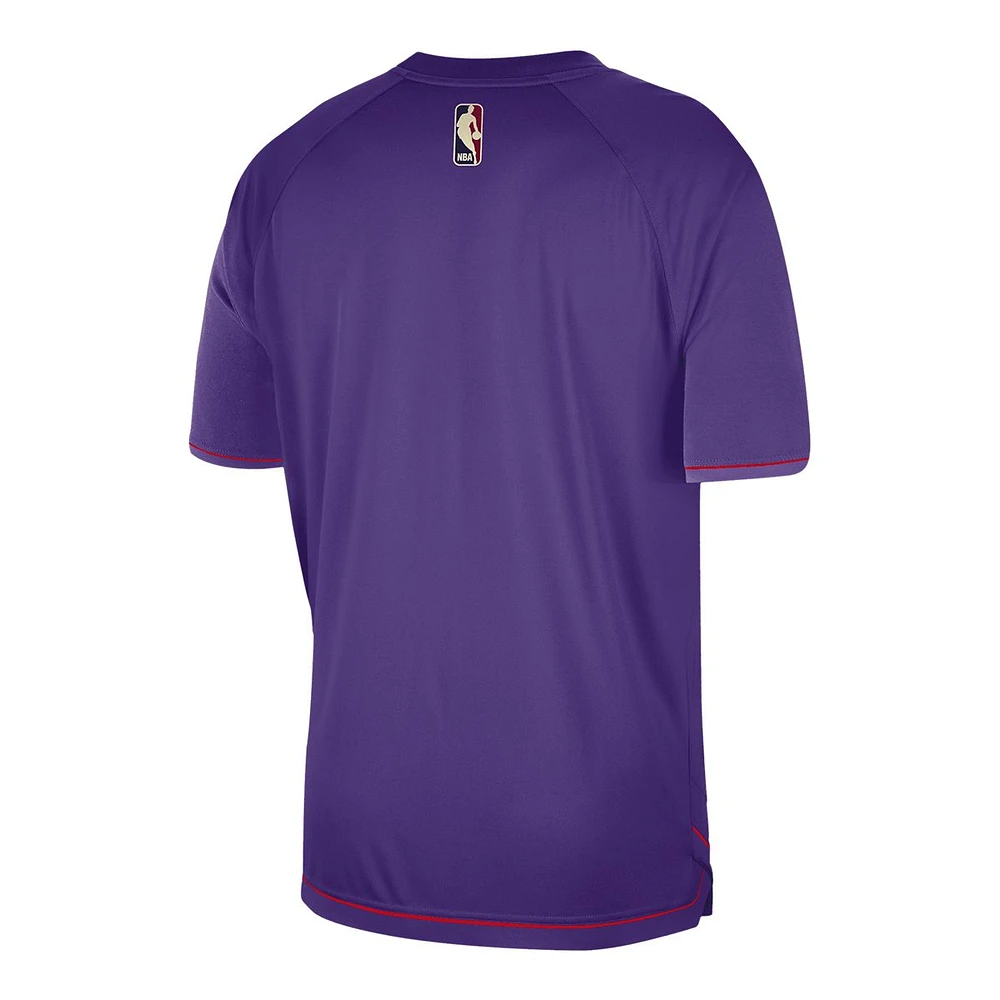 Toronto Raptors Nike Hardwood Classics 24 Dri-FIT Pregame Top