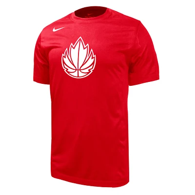 Youth Canada Nike Basketball Legend T Shirt