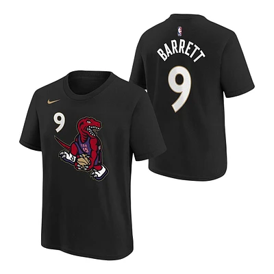 Toronto Raptors Nike Youth RJ Barrett City Edition Player T Shirt