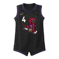 Toronto Raptors Nike Infant Scottie Barnes City Edition Romper Jersey