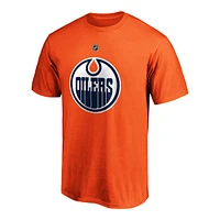 Edmonton Oilers Fanatics Men's Leon Draisaitl Authentic Stack T Shirt