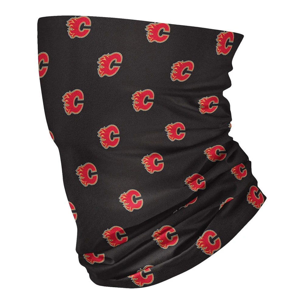 Calgary Flames FOCO Mini Print Gaiter Scarf Red