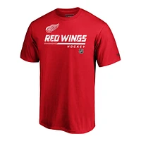 Detroit Red Wings Fanatics Locker Room Speed T Shirt