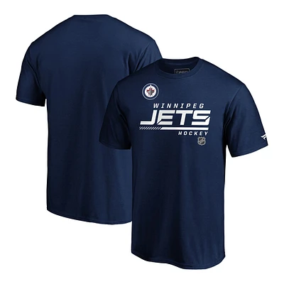 Winnipeg Jets Fanatics Locker Room Speed T Shirt