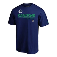 Vancouver Canucks Fanatics Locker Room Speed T Shirt