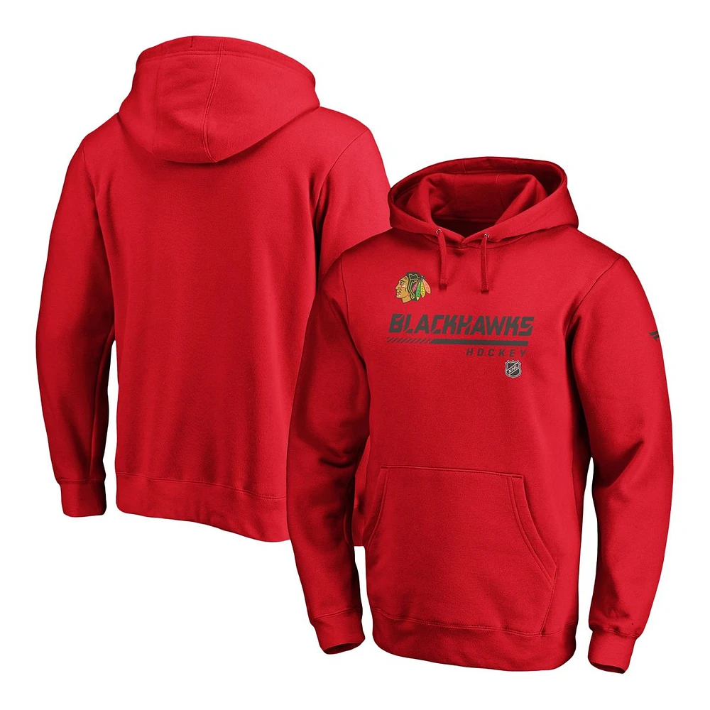 Chicago Blackhawks Fanatics Locker Room Speed Hoodie