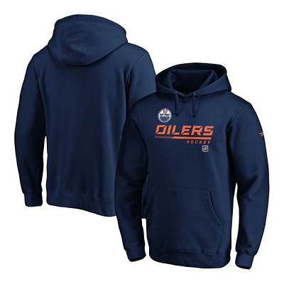 Edmonton Oilers Fanatics Locker Room Speed Hoodie