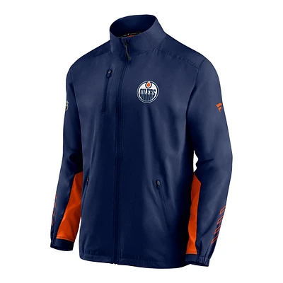 Edmonton Oilers Fanatics Men's Locker Room Rink Jacket