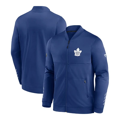 Toronto Maple Leafs Fanatics Locker Room Full Zip Fleece Jacket