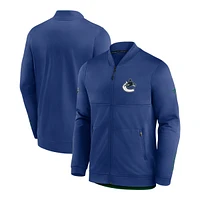 Vancouver Canucks Fanatics Locker Room Full Zip Fleece Jacket