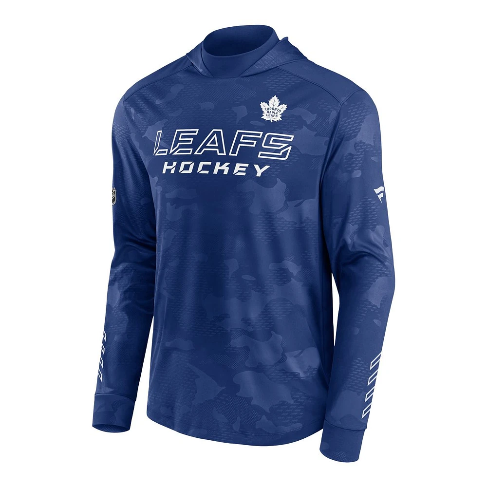 Toronto Maple Leafs Fanatics Locker Room Camo Light Weight Hoodie