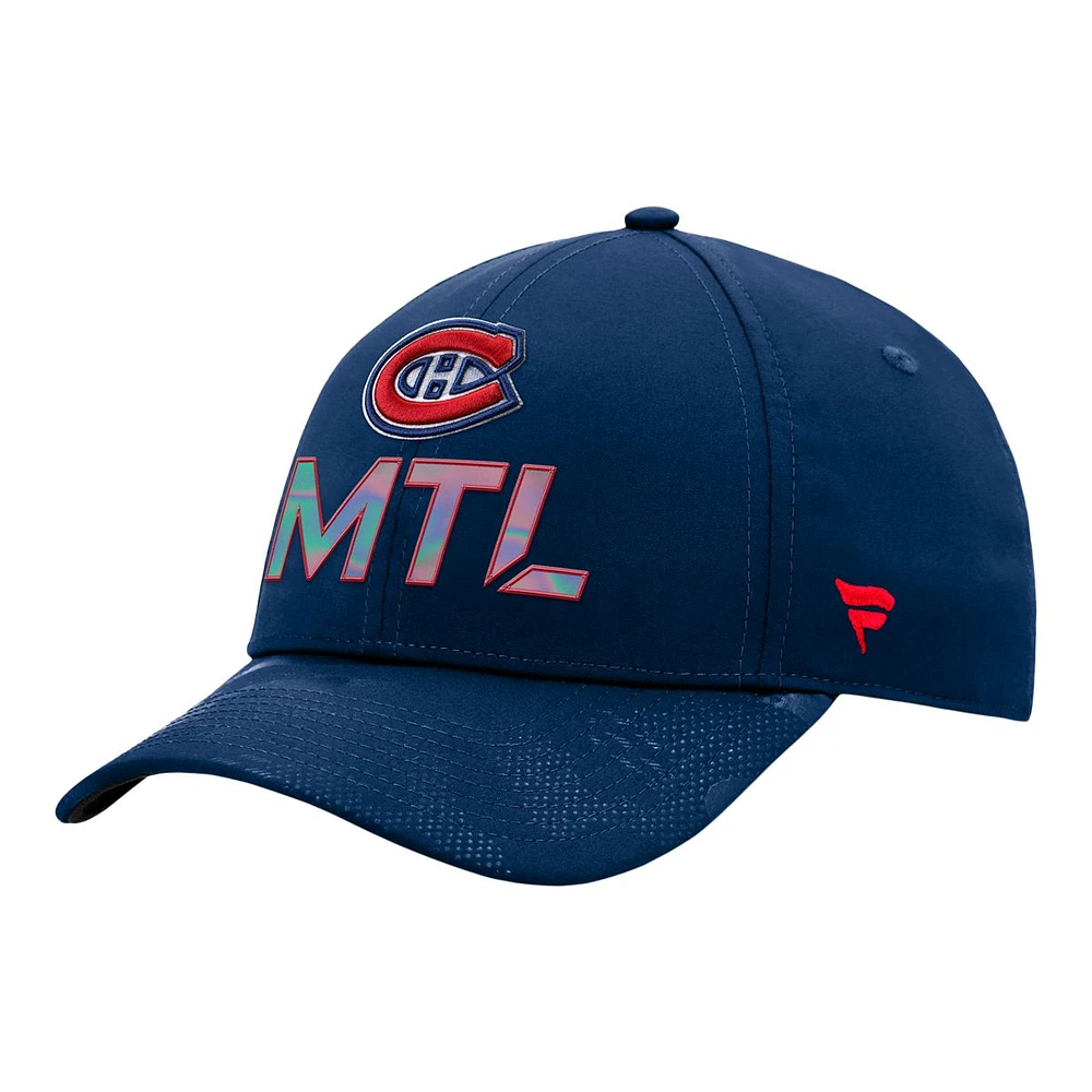 Montreal Canadiens Fanatics Locker Room Adjustable Hat, NHL, Hockey