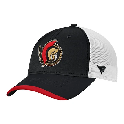 Ottawa Senators Fanatics Locker Room Structured Adjustable Hat, NHL, Hockey