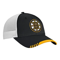 Boston Bruins Fanatics Locker Room Adjustable Hat, NHL, Hockey