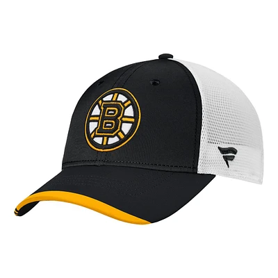 Boston Bruins Fanatics Locker Room Adjustable Hat, NHL, Hockey