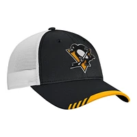 Pittsburgh Penguins Fanatics Locker Room Adjustable Hat, NHL, Hockey